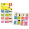 Haftnotiz-Streifen 3M L1311, sortierte Farben, 4 Packungen × 35 Streifen