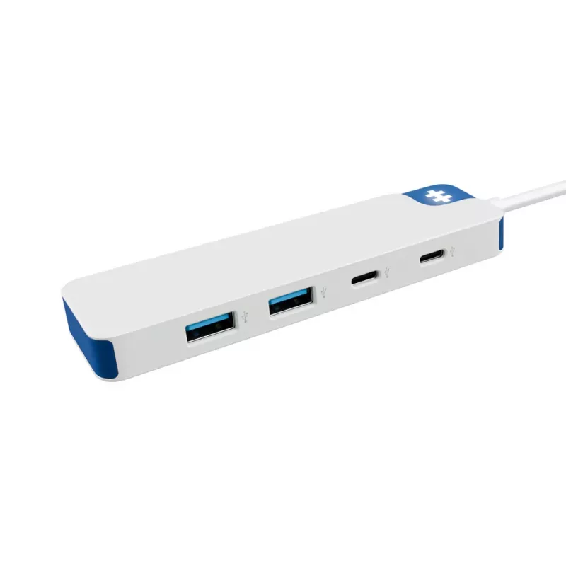 USB-C Hub HYPER HyperDrive Flex HD5200BUGL — 4 Anschlüsse, blau