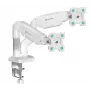 Wandhalterung ONKRON G160-W für 13–32 Zoll Monitore, weiß, feste Neigung, VESA 75x75–100x100