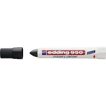 Edding 950 Industrie-Malerstift, 10 mm, schwarz