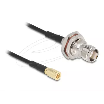 Delock Antennenkabel TNC Buchse auf SMB Stecker RG-174 20 cm (90724)