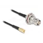 Delock Antennenkabel TNC Buchse auf SMB Stecker RG-174 20 cm (90724)