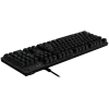 LOGITECH G513 Kabelgebundene LIGHTSYNC Mechanische Gaming-Tastatur - CARBON - US INT'L - USB - TAKTIL
