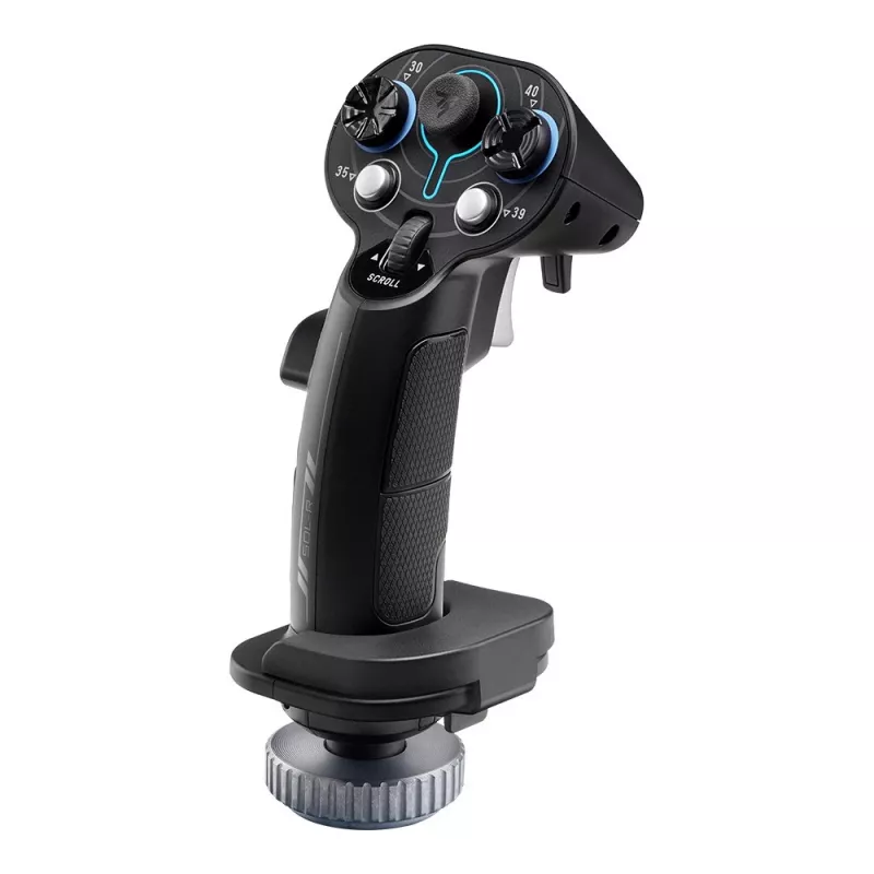 Flightstick-Add-On-Griff Thrustmaster Sol-R 3 AVA, Schwarz, USB Type-C, analog/digital, PC, 75×115×200 mm