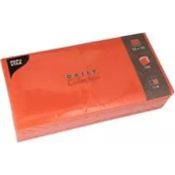 PAPSTAR Servietten Daily Collection Orange 2-lagig 32,0 x 32,0 cm, 150 Stück (89639)