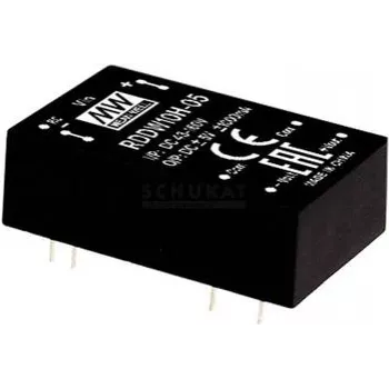 Netzteil/Wandler MEAN WELL RDDW10H-05, 10 W, Eingang 43–160 V, Ausgang 5 V