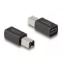 DeLOCK USB 2.0 Adapter USB Type-C Buchse auf Typ-B Stecker 65839