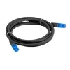 Netzwerkkabel LANBERG PCF6A-10CC-0100-BK — Cat6a S/FTP, 1 m, RJ-45, schwarz