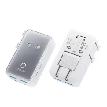 Netzteil Anker Nano Travel Adapt 5-in-1 20W — kompakter Mehrfachlader mit USB-C PD und USB-A