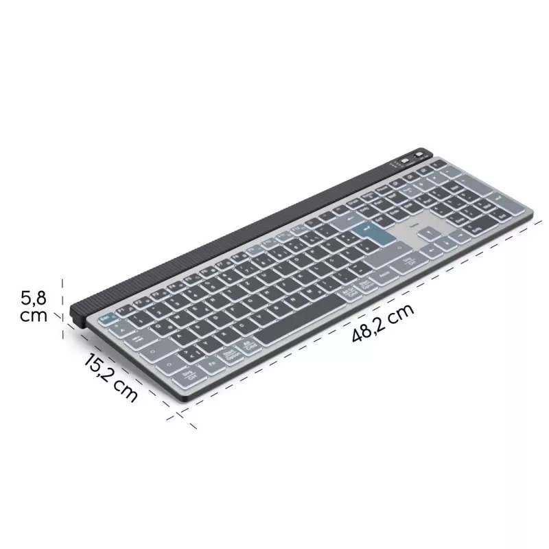 WK-750 Multi-Device Tastatur schwarz
