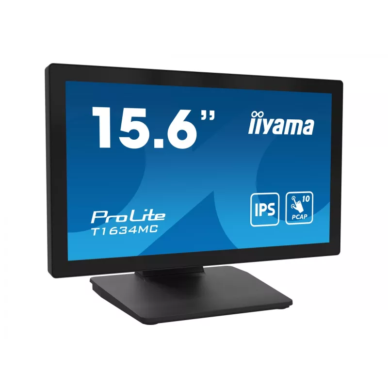 iiyama ProLite T1634MC-B1S Computer-Monitor 39,6 cm (15,6 Zoll) 1920 x 1080 Pixel Full HD LED Touchscreen Schwarz
