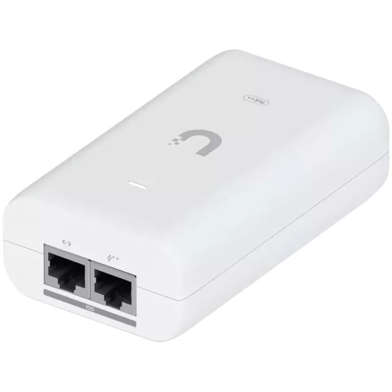 Ubiquiti UniFi UACC-PoE++-10G-EU 10G PoE++-Adapter (60W), kann UniFi PoE++-Geräte mit Strom versorgen, die Abhängigkeit von PoE-Switch-Strom reduzieren und eine Multi-Gigabit-LAN-Verbindung bereitstellen