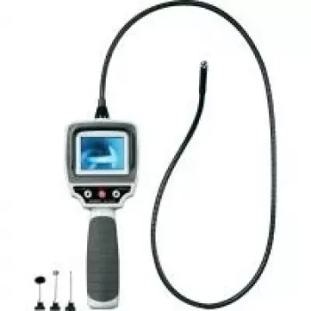 VOLTCRAFT Endoskop BS-25HR Sondendurchmesser: 8 mm Sondenlänge: 88 cm Fokussierung, Bilddrehung, LED-Beleuchtung, Digital-Zoom (BS-25HR)