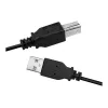 USB-Kabel LogiLink CU0007B USB 2.0 2 m USB A USB B Schwarz