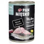 Nassfutter für Katzen Pan Mięsko Huhn mit Kabeljau 400 g – Adult, getreidefrei, für allergische Katzen