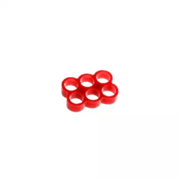 E22 6-Slot Stealth Kabel Comb - Rot