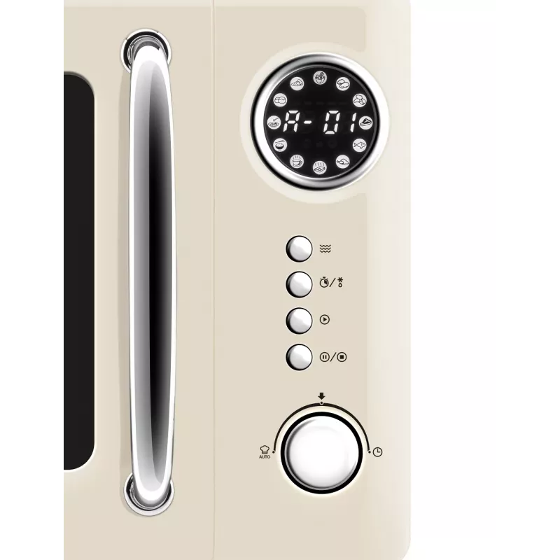 Mikrowelle ETA Storio Beige Solo, 20 l, 700 W, 5 Leistungsstufen, Arbeitsplatte