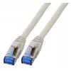 EFB-Elektronik RJ45 Patchkabel Cat.6A S/FTP TPECat.7 Rohkabel superflex Grau 3m Hersteller: EFB Elektronik (K5525FGR.3)