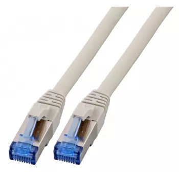 EFB-Elektronik RJ45 Patchkabel Cat.6A S/FTP TPECat.7 Rohkabel superflex Grau 3m Hersteller: EFB Elektronik (K5525FGR.3)