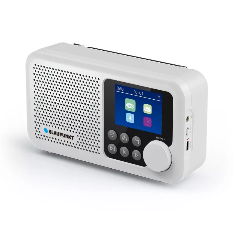 Blaupunkt DR8WH Tragbares Radio Weiß