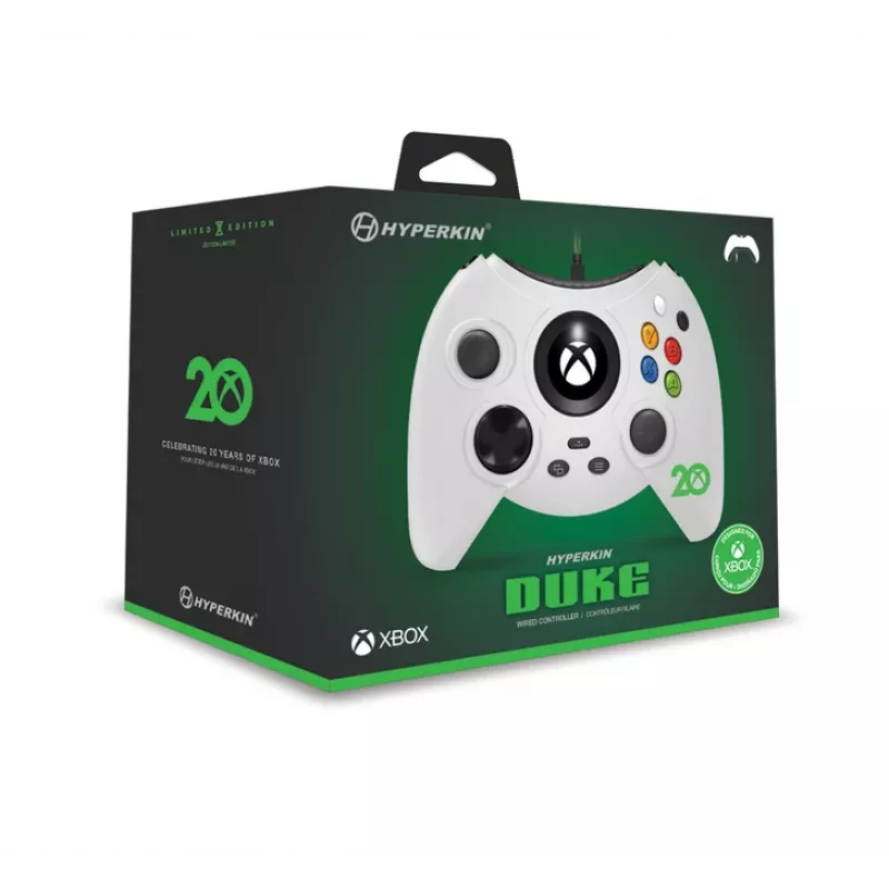 Hyperkin M02668-ANWH, Gamepad, Xbox One, Xbox Series S, Xbox Series X, Optionstaste, Kabelgebunden, USB, USB Typ-C