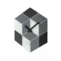 NeXtime klok 8171 Cubic, 43,5x37 cm, Wand, Schwarz/Weiß/Grau