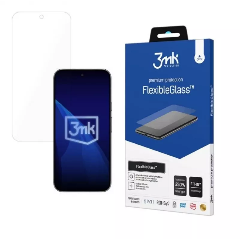Displayschutzfolie aus gehärtetem FlexibleGlass 3MK für Google Pixel 10 Pro XL