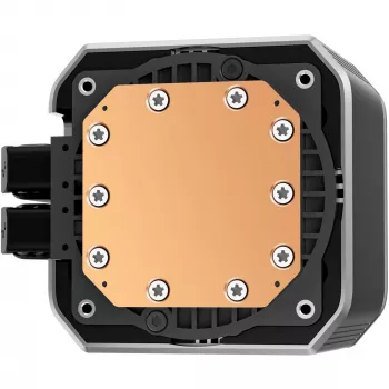 DeepCool MYSTIQUE 360 ARGB Prozessor All-in-One Flüssigkeitskühler 12 cm Schwarz 1 Stk.