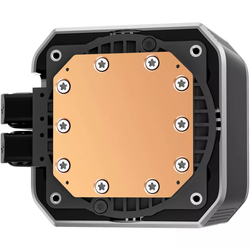 DeepCool MYSTIQUE 360 ARGB Prozessor All-in-One Flüssigkeitskühler 12 cm Schwarz 1 Stk.