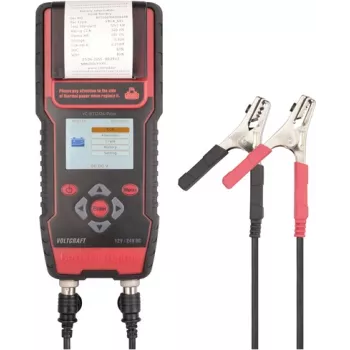 VOLTCRAFT VC-BT12/24-Print Fahrzeug-Batterietester 12 V, 24 V Batterietest 243 mm x 110 mm x 59 mm (VC-13967340)