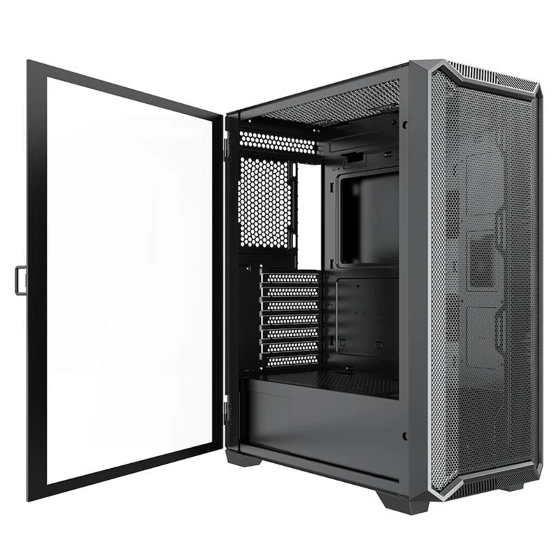 Case|XILENCE|ATX/micro ATX/Mini-ITX|Schwarz|Midi Tower|PC|XG161