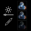 Dekorative Neonleuchte MANTA SNL90MT Style Neon Lights — Astronaut auf Rakete Motiv