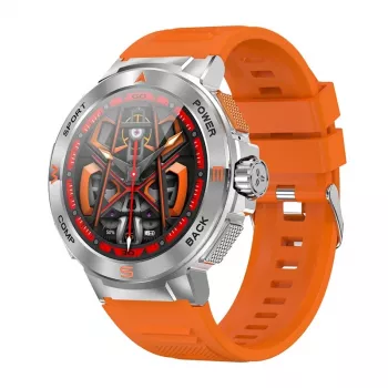 Smartwatch BlitzWolf BW-AT5 orange mit Bluetooth und Herzfrequenzmesser