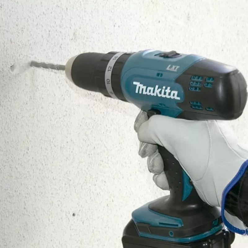 Makita DHP453RFE Bohrmaschine Schlüssellos Schwarz, Blau 1,8 kg