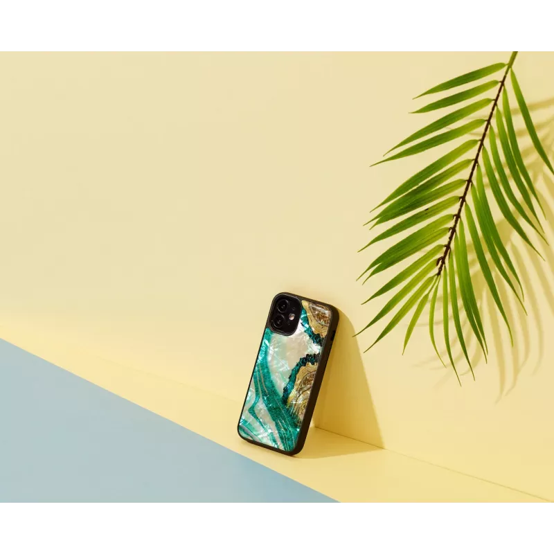Schutzhülle iKins für Apple iPhone 12 mini — aqua agate