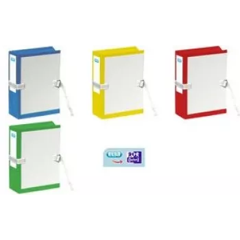 Archivordner Elba 100726066 erweiterbar grün Karton bis 100 mm