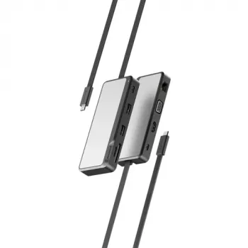 ALOGIC Fusion Pro TOUR USB-C Reise-Dock Kabelgebunden USB 3.2 Gen 1 100W