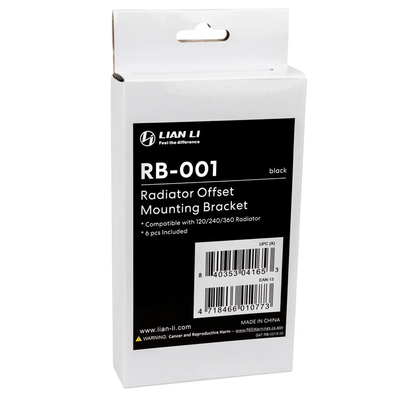 Kühlerhalterung Lian Li RB-001X für O11D Mini und O11 Air – Kompatibilität mit O11D Mini/O11 Air Gehäusen