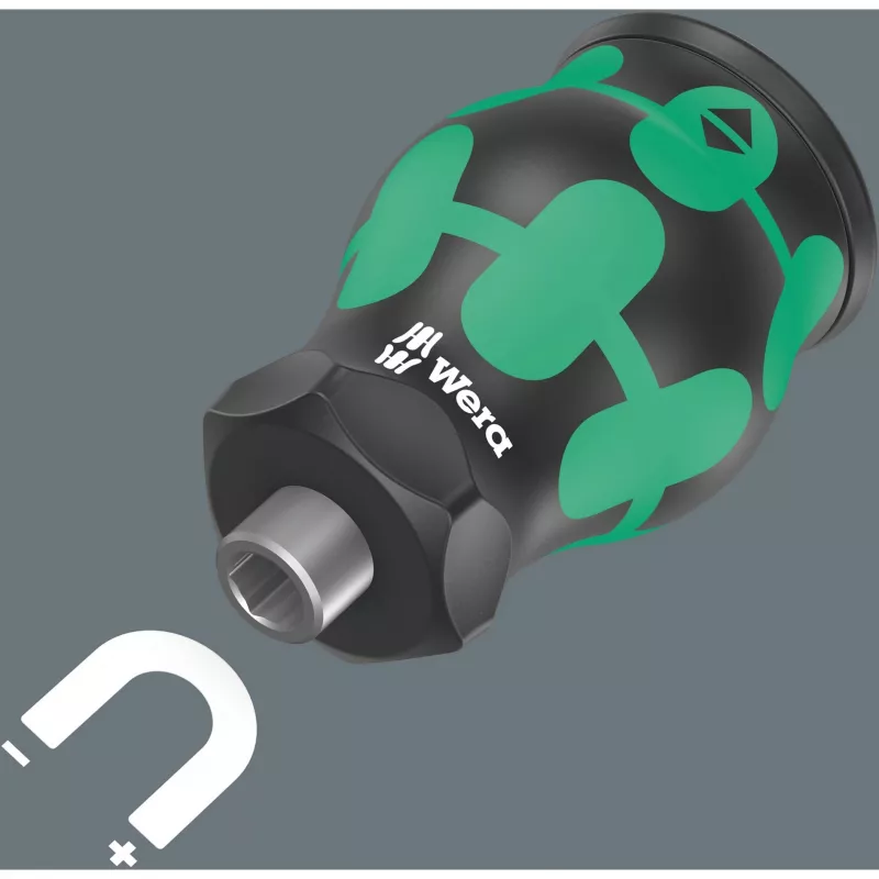 Wera Kraftform compact Stubby Magazin 2 Multibit-Schraubendreher Schlitzschraubendreher