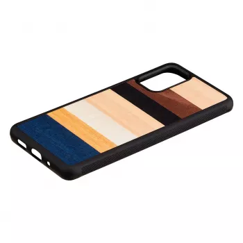 Handyhülle man and wood Galaxy S20+ schwarz – schützende Rückenabdeckung für Samsung Galaxy S20+