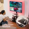TV-Standfuß ONKRON TS5550-B für 32–65 Zoll (81,3–165,1 cm), max. Belastung 30 kg, VESA 100x100–600x400, Höhe 880–1080 mm, schwenkbar ±25°