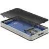 SSD-Gehäuse DELOCK 42594 Schwarz Silber M.2