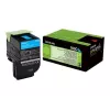 Lexmark 702C R Tonerkartusche 1 Stk. Original Cyan