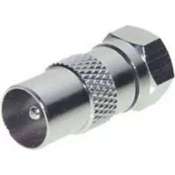 Adapter IEC-Stecker auf F-Stecker ShiverPeaks 85323-EC — Koaxial-Steckeradapter