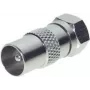 Adapter IEC-Stecker auf F-Stecker ShiverPeaks 85323-EC — Koaxial-Steckeradapter