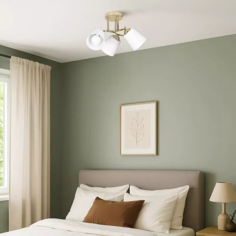 Activejet AJE-EMILY 3P GOLD E27 Pendelleuchte 3x40W