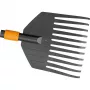 QuikFit Laubrechen, klein schwarz/orange, 22 cm