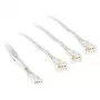 PWM-Lüfter-Y-Kabel Kolink PGW-AC-KOL-160, 35 cm, weiß ummantelt, 1-auf-2-PWM-Anschluss