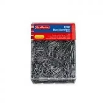 Büroklammer Herlitz 10411007 Metall 1200 Stück