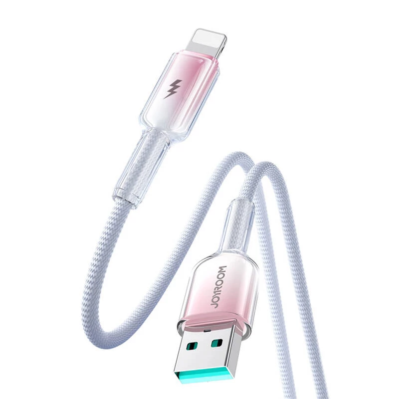 USB-A auf Lightning Kabel Joyroom S-A42 3A 1,2 m Weiß
